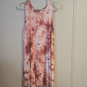 Tie-Dye Sleeveless Top